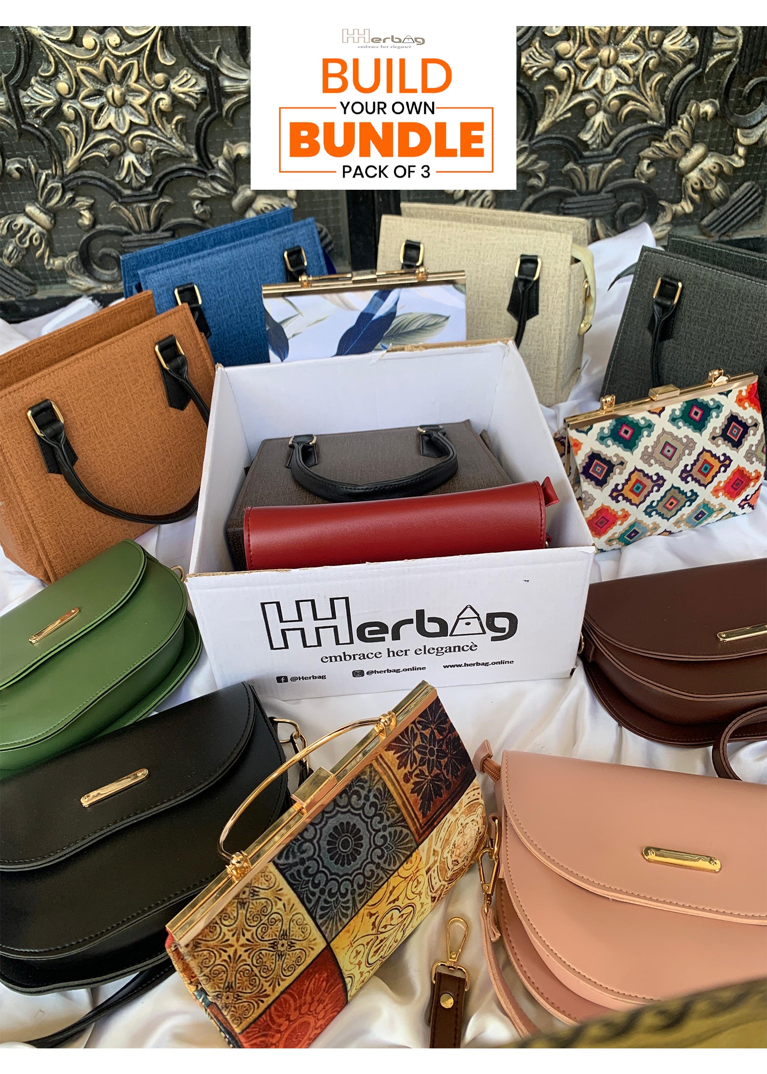 3 Handbag selling bundle