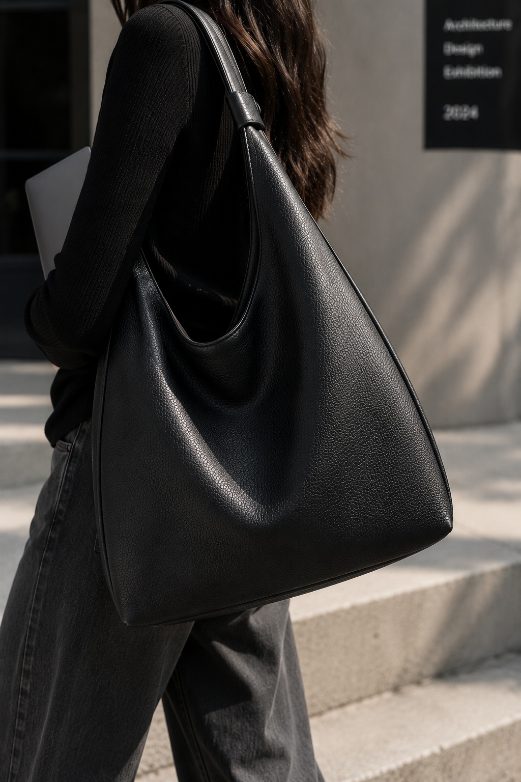 OG Hobo Slouchy Black