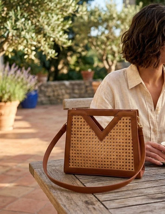 PalmNest Original Rattan Bag